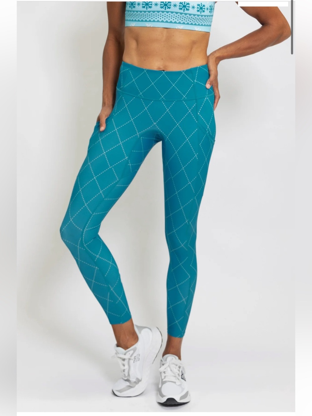 COEUR Performance Run Tights in Arctic Size XL - NWT